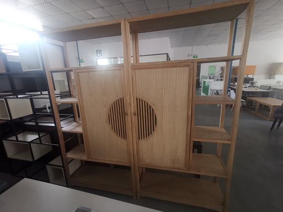 实木置物展示架实拍效果图 实木置物展示架实拍效果图